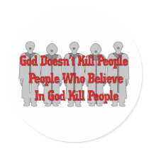 Religious Crazies stickers