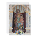 Religious Icon Baptism Invitation
