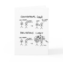 Religious Logic Greeting Cards