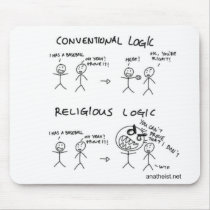 Religious Logic mousepads by jamesatracy Religious Logic mousepads