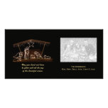 Religious Nativity Christmas Photo Card