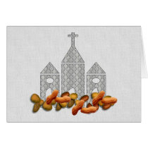 Religious Nuts Greeting Cards
