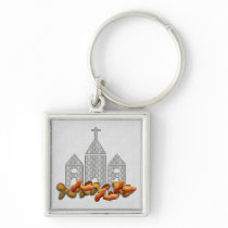 Religious Nuts Keychains