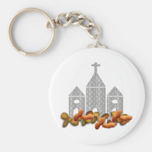 Religious Nuts Keychain