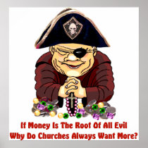 Religious Pirate Print