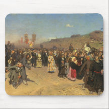 Religious Procession in Kursk Province Mousepad