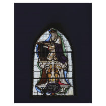 Religious Stained Glass Window letterhead