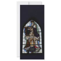 Religious Stained Glass Window rack cards