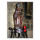 Religious Statue Condolence Card