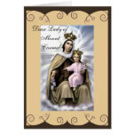 Religious sympathy or encouragement greeting card