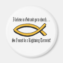 Religious Terrorist Refrigerator Magnets