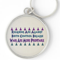 Religious Wars Key Chain