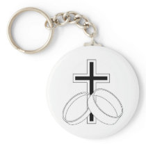 Religious Wedding Invitation Key Chains