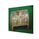 Reliquary chest of St. Calminius, Limoges Stretched Canvas Prints