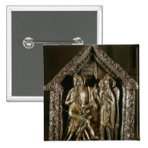 Reliquary chest of the sons of St. Sigismund Pinback Button