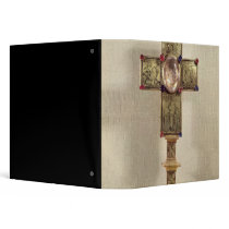Reliquary cross of Pope Urban V  1368-78 3 Ring Binder