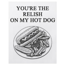 RELISH and hot dogs lover flyers by jimbuf RELISH and hot dogs lover flyers