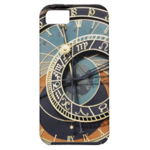 Reloj astronómico en Praque iPhone 5 Coberturas