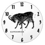 Reloj de pared de Capricornus del Capricornio del 