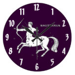 Reloj de pared del sagitario del vintage