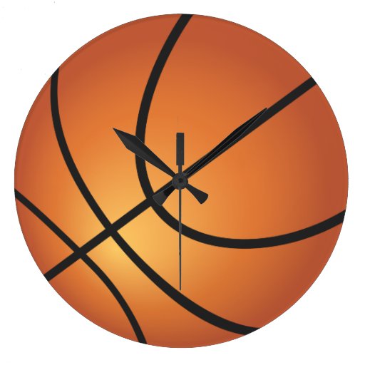 Reloj fresco del baloncesto