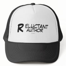 "Reluctant Author" Cap hats by Bibble1 "Reluctant Author" Cap hats