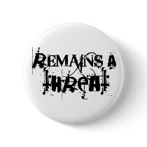 Remains_a_threat_logo- pin buttons by Aaronthreat Remains_a_threat_logo- pin buttons
