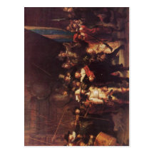 Rembrandt Harmensz. van Rijn Die Nachtwache 1642 T Post Cards