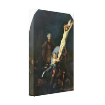 Rembrandt Harmenszoon van Rijn - Crucifixion 2 Stretched Canvas Print