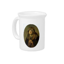 Rembrandt Harmenszoon van Rijn - Portrait of Rembr Beverage Pitchers