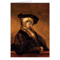 Rembrandt's Dog Card