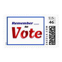 Remeber to Vote postage