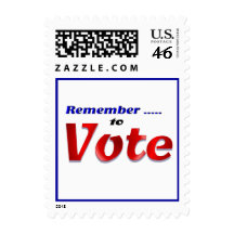 Remeber to Vote Stamps