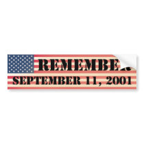 Remember 9/11 bumper stickers