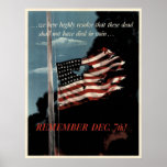 Remember December 7th Print