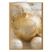 Remember December cards