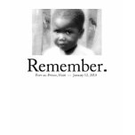 Remember Haiti - children t-shirts