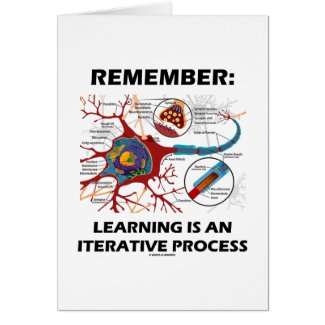Remember: Learning Is An Iterative Process Synapse Card