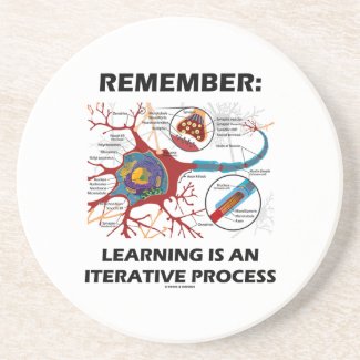 Remember: Learning Is An Iterative Process Synapse Coaster