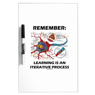 Remember: Learning Is An Iterative Process Synapse Dry Erase Whiteboards