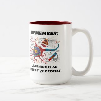 Remember: Learning Is An Iterative Process Synapse Mugs