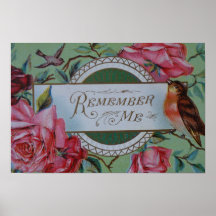 Remember Me Print