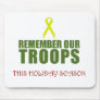 Remember Our Troops This Holiday Season Mousepad
