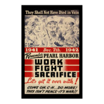 Remember Pearl Harbor posters