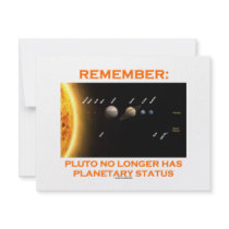 Remember: Pluto No Longer Has Planetary Status Invitation