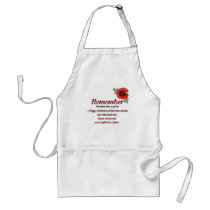 Remember Poppy Aprons