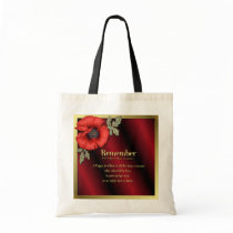 Remember Poppy Bags