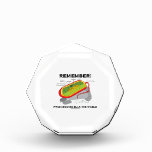 Remember: Prokaryotes Rule The World (Bacterium) Acrylic Award