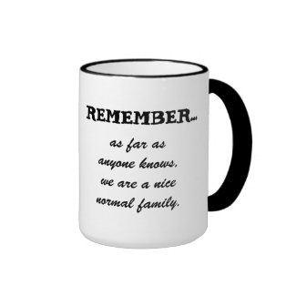 remember... ringer coffee mug
