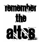 ladies_casual_tshirt - "Remember the Altos"
The altos are always forgotten at choir concerts at my school. My friend conceived the idea for this shirt, and I volunteered to make it. Enjoy! ALTO POWER! :D